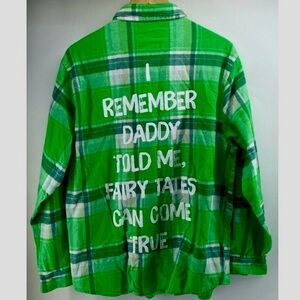 Disney Cakeworthy Tiana Princess And The Frog Flannel Shirt Womens Size XL